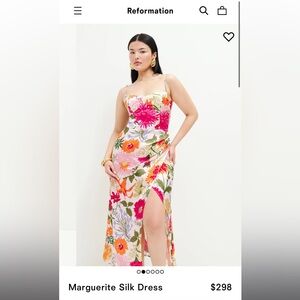 Reformation Marguerite Dress Fabrizia - Size 2